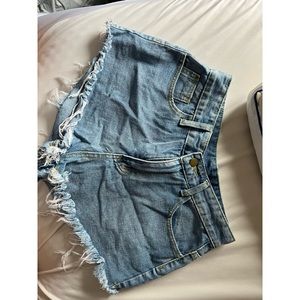 Jean shorts
